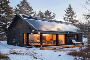 Chauffage solaire passif : comment orienter sa tiny house pour l'hiver ?