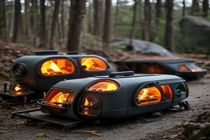 Les mini-poêles de masse (rocket stoves) adaptés aux petits volumes