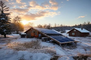 Vivre en off-grid l'hiver : comment gérer la baisse de production solaire ?