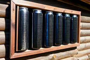 Fabriquer un panneau solaire à air chaud avec des canettes en alu