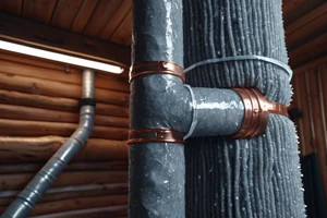 Gérer le gel des canalisations en hiver dans une cabane non chauffée