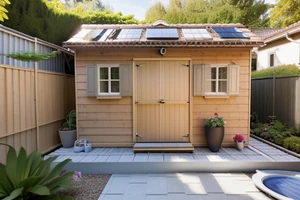 Panneaux solaires plug-and-play : une bonne idée pour un abri de jardin ?